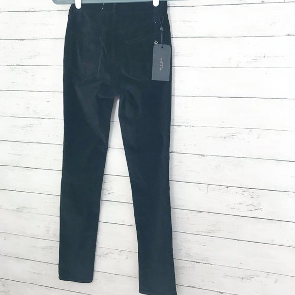 NWT Rag & Bone Velvet High Rise Ankle Skinny Jeans - Picture 3 of 4